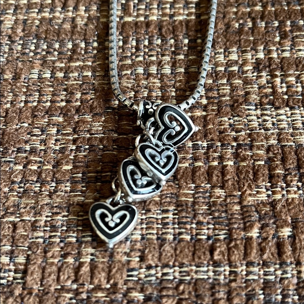 Brighton 16” heart drop pendant.